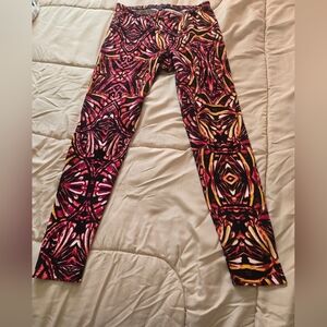 Vibrant Patterned Women's Legging/tights
